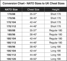 Size Chart Armysurpluspioneers2