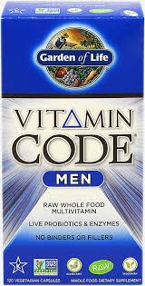 garden of life vitamin code men s