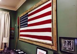 Hang The American Flag On A Wall