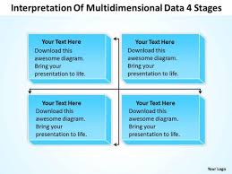 Template For Organizational Chart Of Multidimensional Data 4