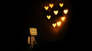 Ap91 love chinese letter minimal dark bw hd wallpaper kiss black love snap two people men. Hearts With Lights And Robot Toy With Black Background 4k Hd I Love Wallpapers Hd Wallpapers Id 59769