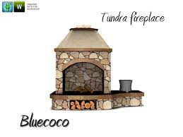 The Sims Resource Tundra Fireplace