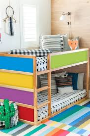 Ikea Kura Bed Decals Rainbow Ikea Kura