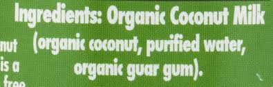 native forest coconut milk organic