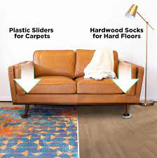 how to move furniture on carpet best