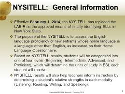 Nys Identification Test For English Language Learners
