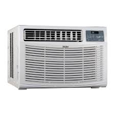 I had it about several years and died, no good and not buying haier air conditioner anymore. Haier 15 000 Btu High Efficiency Window Air Conditioner With Remote Hwe15xcr The Home Depot