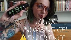 Hush topical anesthetic tattoo hush tattoo numbing gel is a product that was made with tattoo artist and clients in mind. Pr Tattoo Numbing Gel Hush Experience Youtube