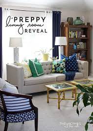 preppy living room reveal the homes i