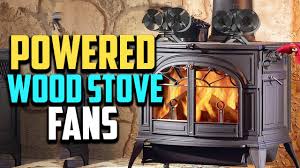 heat powered wood stove fans