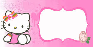 Free Printable Hello Kitty Invitation Templates Theme