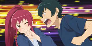 The devil is a part timer emilia and maou