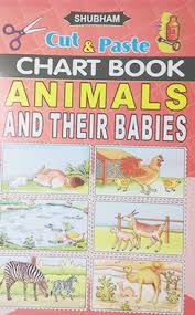 Cut And Paste Books Animals And Their Babies Books