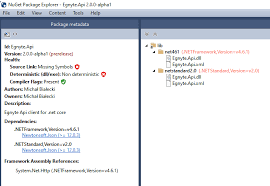 how to create a nuget package targeting
