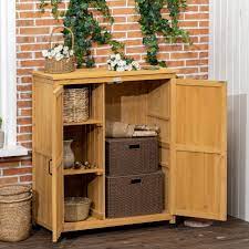 Outsunny Outdoor Storage Cabinet