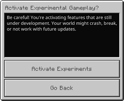 What options do i have to retain the modding capabilities of the old days? Experimental Gameplay Minecraft Wiki