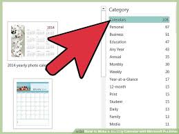 How To Make A Monthly Calendar With Microsoft Publisher 14