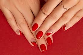 16 beautiful red and gold nails to try