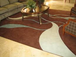 cool carpeting adds flair to common