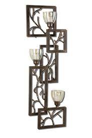 uttermost iron branches wall sconce
