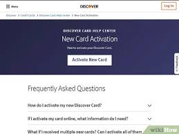Discover com activate credit card. How To Activate A Credit Card 11 Steps With Pictures Wikihow