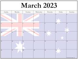 march 2023 photo calendars with image