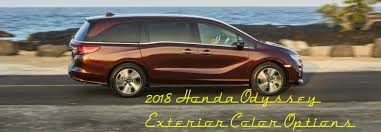 2018 Honda Odyssey Exterior Color Options On Lx And Above