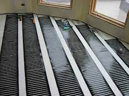 radiant floor heating system