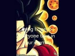 I have chosen not to change it in my translation, because it is the title of the song, and its most recognizable line. Dragon Ball Gt Theme Song Lyrics English Theme Image