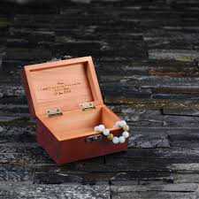 personalised wooden jewellery box