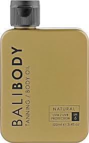 bali body tanning body oil spf6