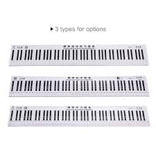 Us 7 35 34 Off Piano Practice Chart Fingering Version 88 Keys Keyboard Fingering Practice Chart Sheet Piano Teaching Guide Assistive Tool On