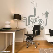 Gears And Gadgets Wall Decal Vinyl Wall