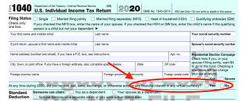 As part of it, digital asset investors in the us would have to report transactions that exceed $10,000 to the international revenue service. Irs Adds Cryptocurrency To 1040 Form For 2020 Fortune