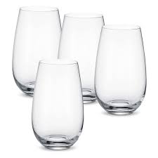 Entree Water Tumbler Cocktail Glasses