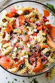 easy italian pasta salad homemade
