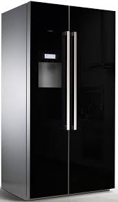 side by side refrigerator with