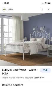 Ikea Leirvik Double Bed Frame In Bury
