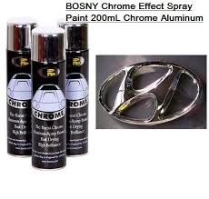 Bosny Chrome Effect Spray Paint 200ml