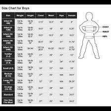 53 Described Party City Costume Size Chart