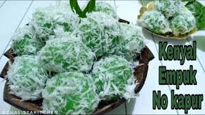 Didihkan air lalu rebus hingga mengapung dan matang. Resep Klepon Kenyal Empuk Tanpa Air Kapur Youtube