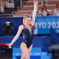 jade carey wins floor exercise gold for