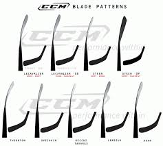 Ccm Pattern Database Hockey Stick Curve Pictures Charts