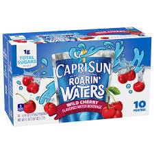 capri sun flavored water beverage wild