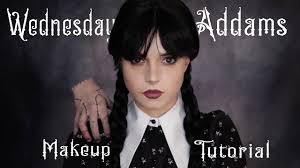 wednesday addams makeup tutorial you