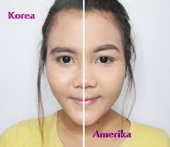 perbedaan makeup korea dan amerika
