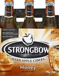 strongbow hard apple ciders honey 1 ct
