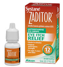 systane zaditor antihistamine eye