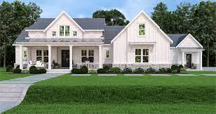 Updated Farmhouse Style House Plan 7382