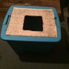 build a diy top entry cat litter box